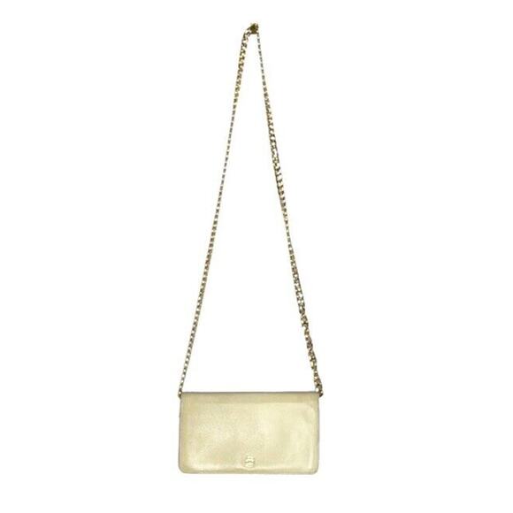 Chanel Vintage Long Wallet White Leather Authentic - Picture 10 of 10